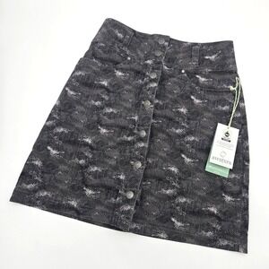 Aventura Women's‎ 0 Brushed Nickel Melia Outdoor Organic Cotton Skirt Pockets